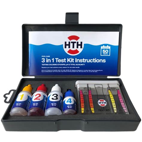 hunker hth test kit instructions